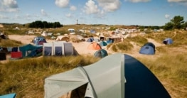 Camping an der Nordsee