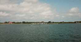 Langeoog vom Wattenmeer aus gesehen