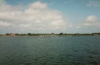Langeoog vom Wattenmeer aus gesehen